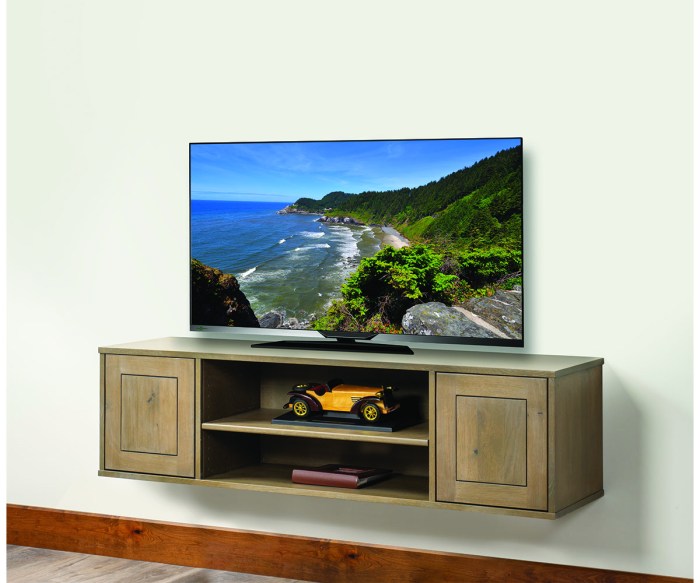 Abbie Floating TV Console | Stone Haus Furniture Floating TV console furniture for small rooms