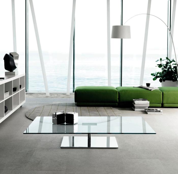Remarkable Collections Of Glass Living Room Table Ideas | Sweet Kitchen Glass and wood living room furniture combo