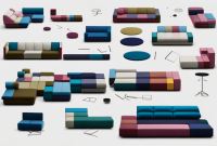Adjustable modular sofa furniture for flexibility