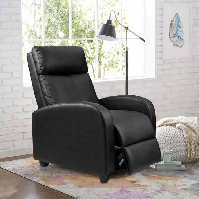 Top 10 Leather Recliner Chairs to buy in 2020 • Recliners Guide Leather recliner chair furniture for living room