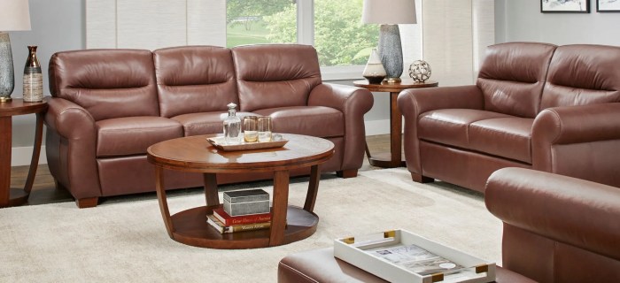 Genuine Leather Loveseat 2-Seat Sofa Modern Couch, Luxury Classic for ... Leather sofa and loveseat furniture duo