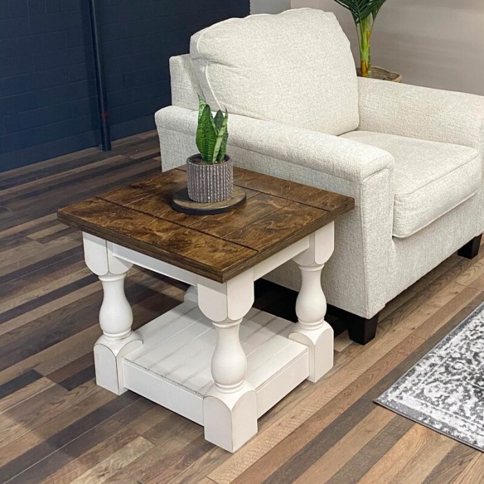Farmhouse Accent Table - Etsy Farmhouse accent cabinet and table furniture