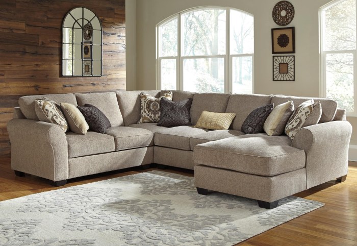 Castano 5-Piece Sectional with Chaise | Ashley | Living room sectional ... Sectional sofa with chaise furniture set
